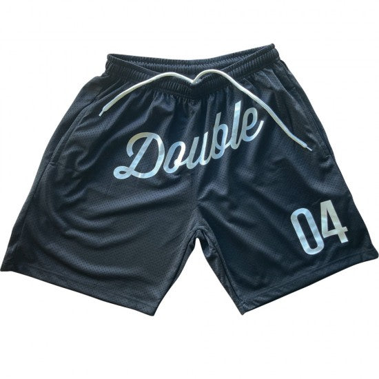 DOUBLE 04 SHORTS BLACK