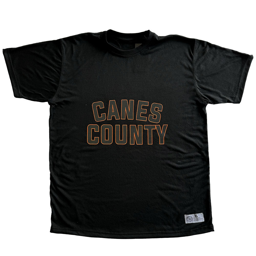 CANES COUNTY BLACK TEE