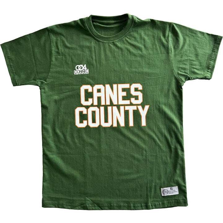 CANES COUNTY GREEN TEE