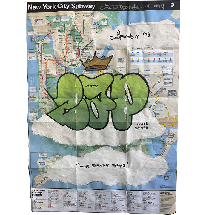 Cap New York City Subway Map 2