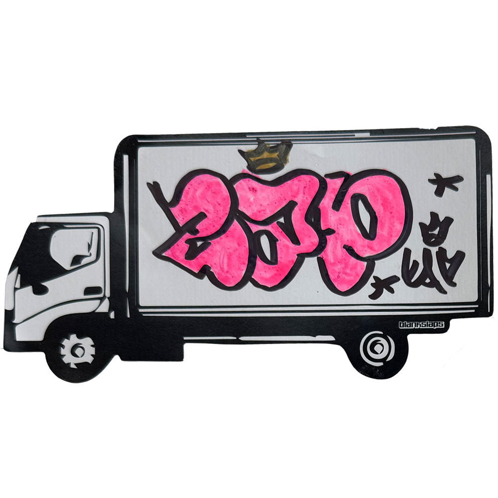 Cap Truck Sticker