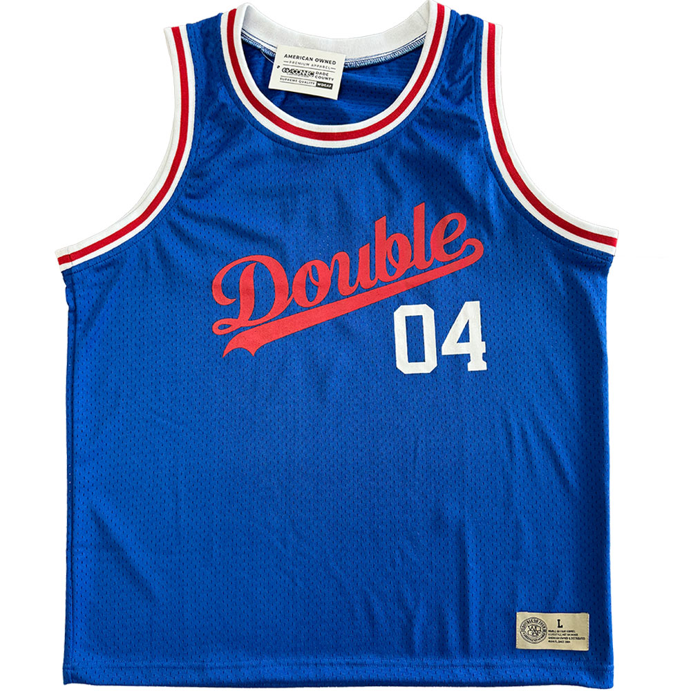 Dodge Em' 004 Mesh Jersey Blue