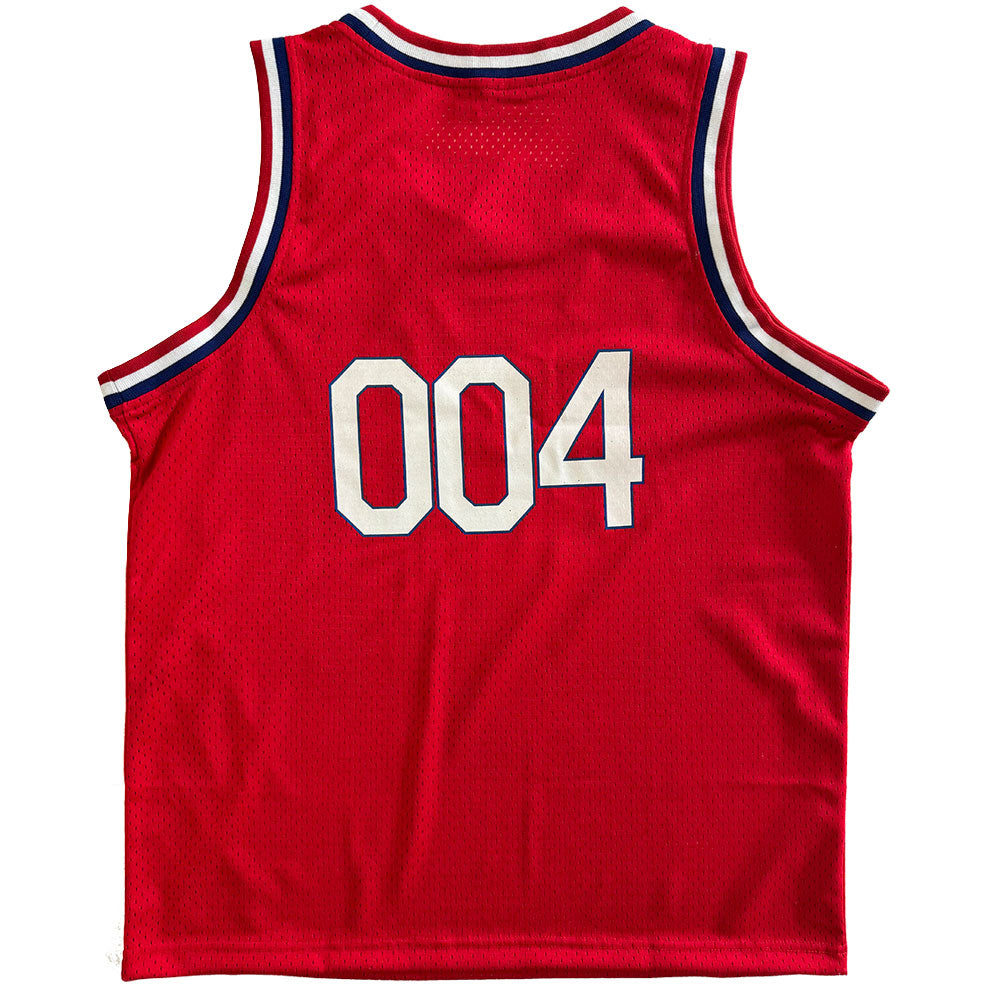 Dodge Em' 004 Mesh Jersey Red