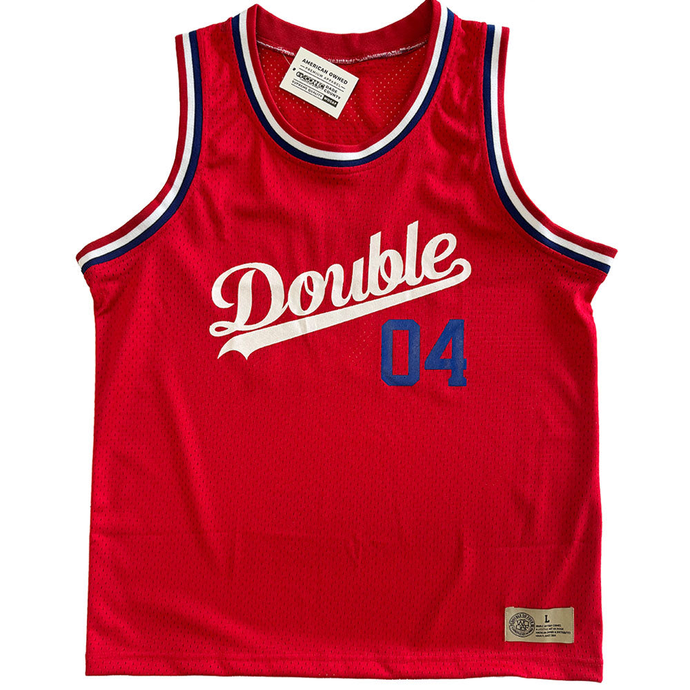 Dodge Em' 004 Mesh Jersey Red