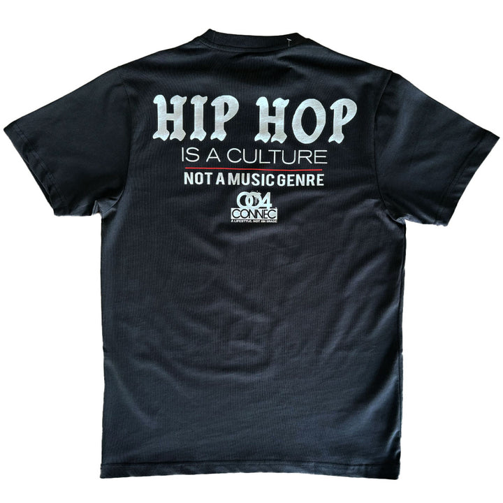 HIP HOP CULTURE TEE BLACK